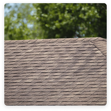 new roof on a home